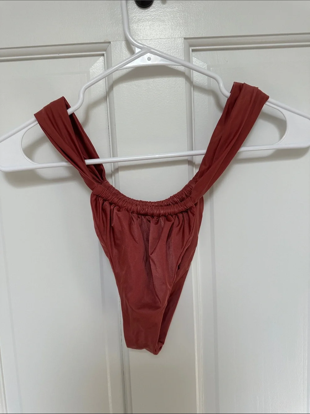 Calzedonia Shiny Satin Bikini Set - Rosewood